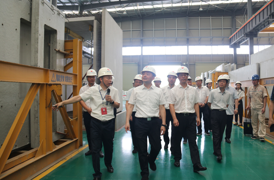 江西省人民政府副省長(zhǎng)陳敏到市政遠(yuǎn)大公司調(diào)研裝配式建筑產(chǎn)業(yè)發(fā)展情況 江西省人民政府副省長(zhǎng)陳敏到市政遠(yuǎn)大公司調(diào)研裝配式建筑產(chǎn)業(yè)發(fā)展情況