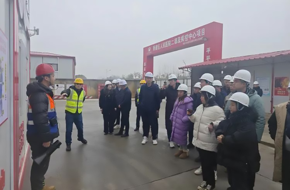 南昌市政建設(shè)集團“五星項目”觀摩活動