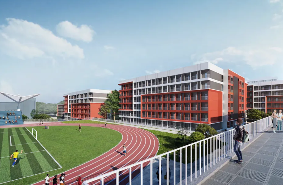 贛州稀金科創(chuàng)城中等職業(yè)技術學校項目全力沖刺 確保秋季新學期交付 贛州稀金科創(chuàng)城中等職業(yè)技術學校項目全力沖刺 確保秋季新學期交付